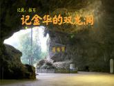 部编版小学语文四年级下册第五单元《17.记金华的双龙洞》第一课时（优质公开课）课件+教学设计+教学视频