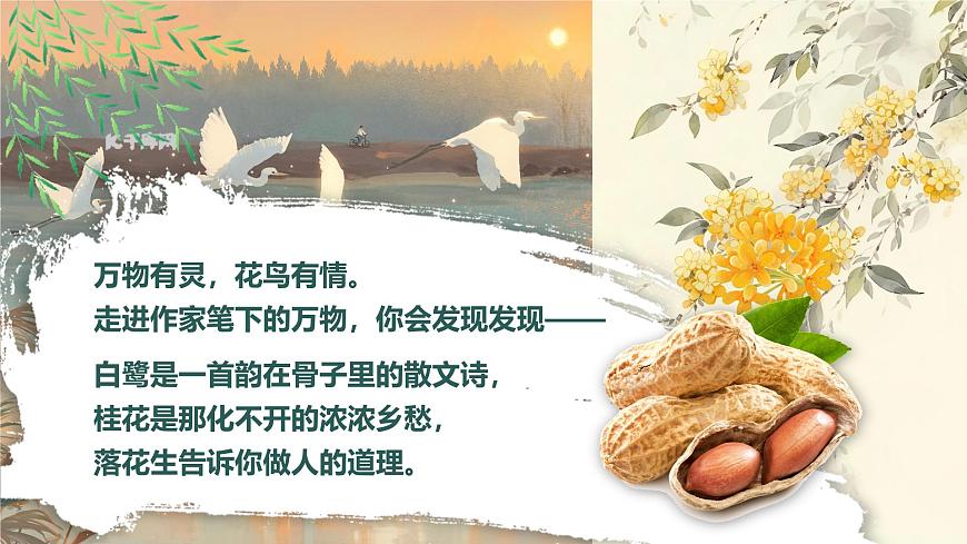 部编版2025五年级上册语文第一单元导读 课件第3页