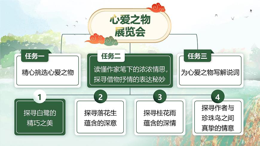 部编版2025五年级上册语文1 白鹭 课件第1页