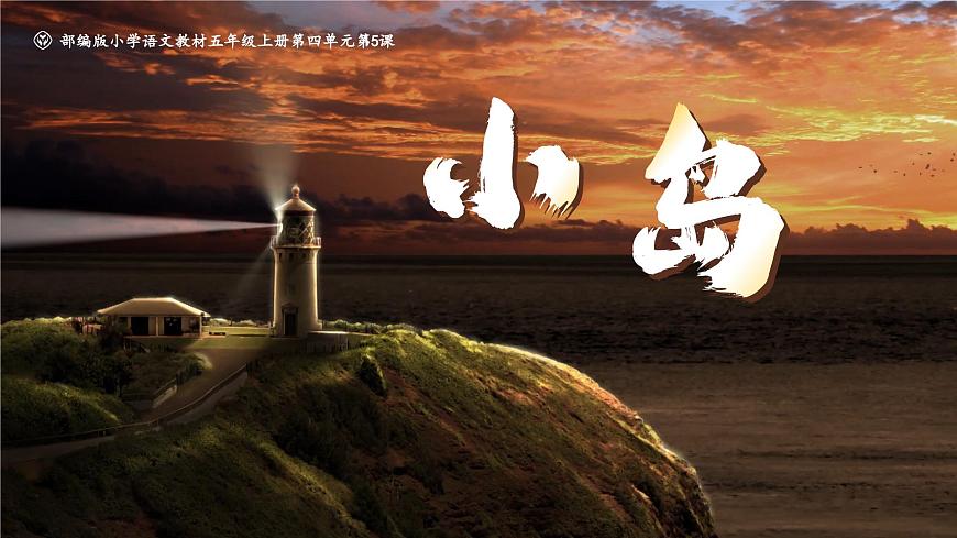 部编版2025五年级上册语文15小岛（任务三） 课件第3页