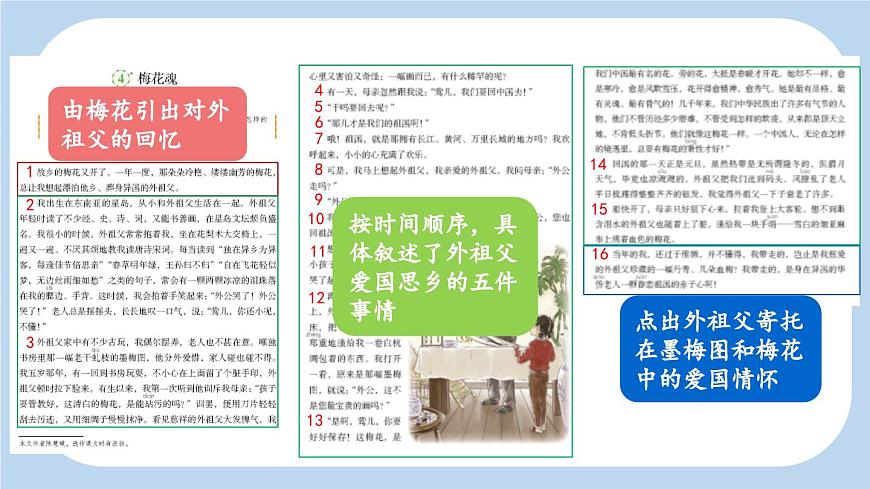 统编版（2024）五年级语文下册4梅花魂课件第8页