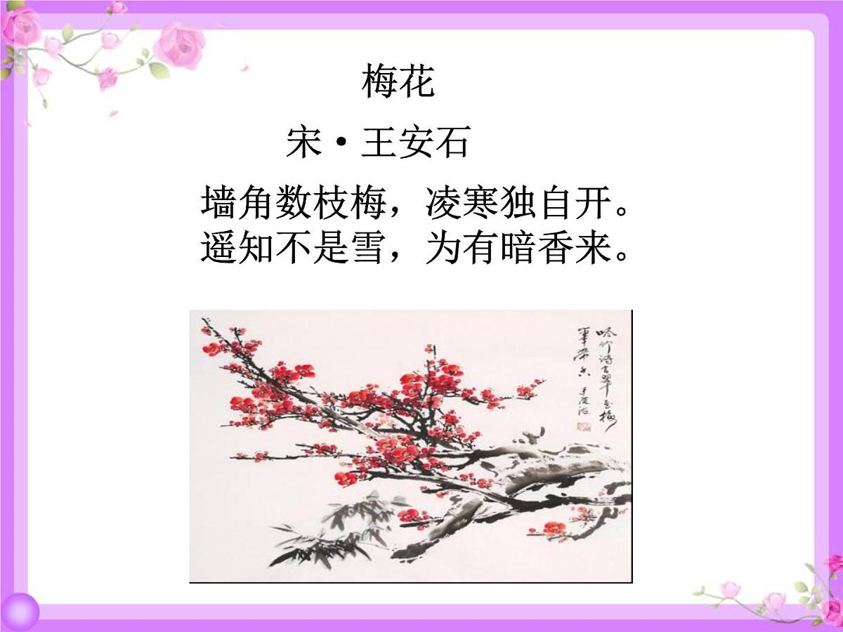 统编版（2024）五年级语文下学期4梅花魂ppt课件第5页