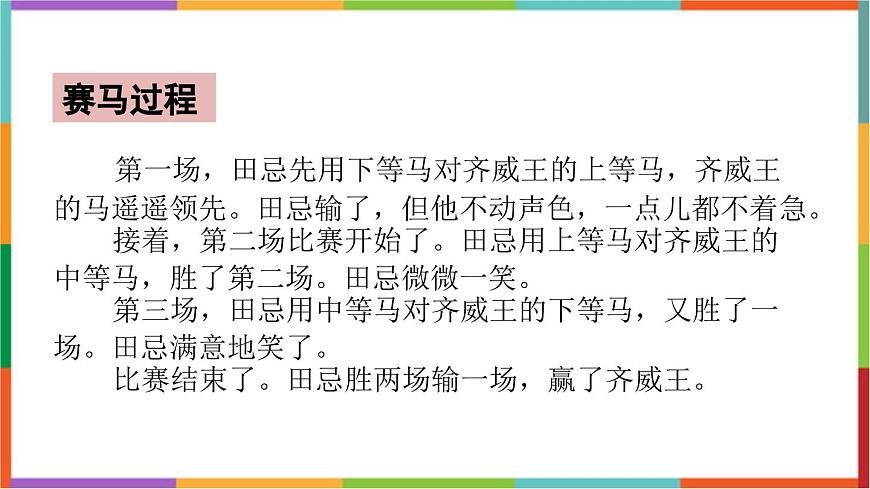 统编版（2024）五年级语文下册16田忌赛马课件第6页