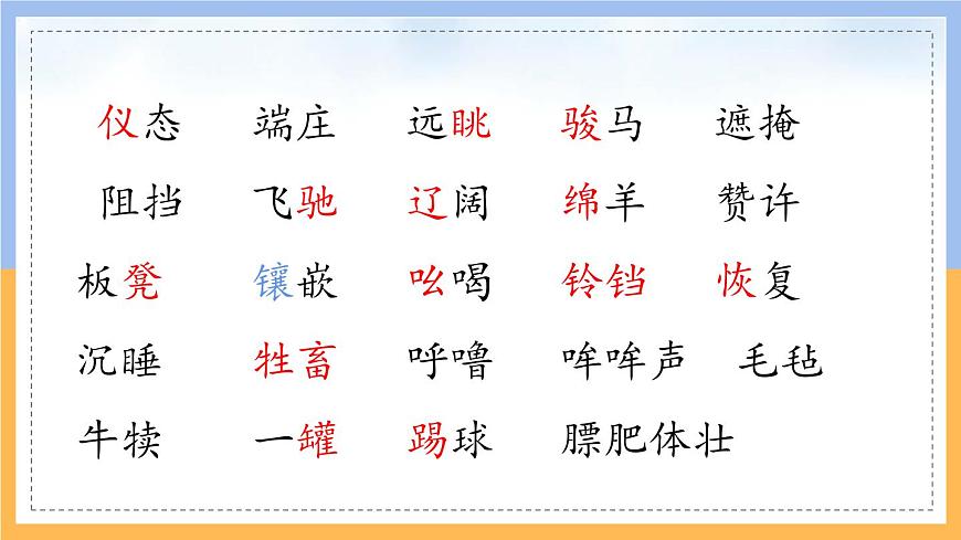 统编版（2024）五年级语文下册19牧场之国第1课时ppt课件第6页