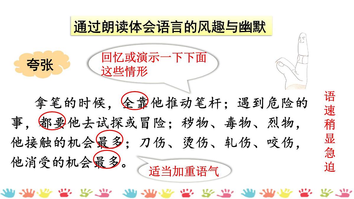 统编版（2024）五年级语文下册22手指第2课时课件第6页