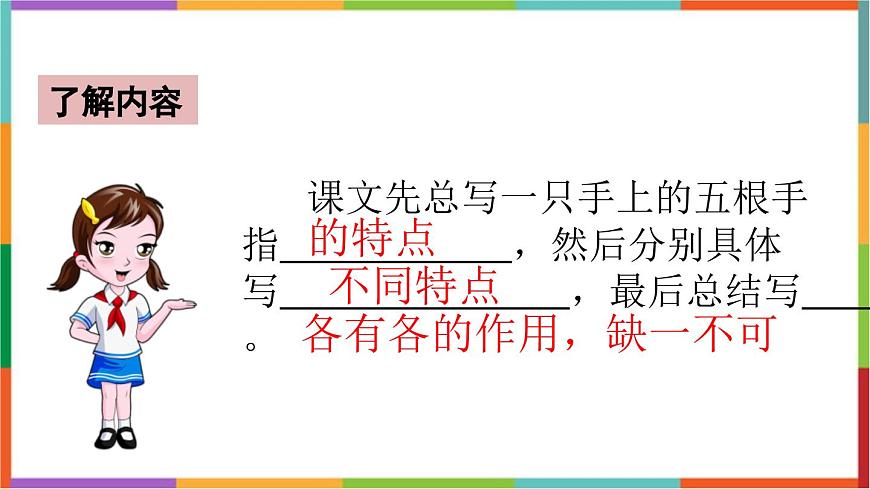 统编版（2024）五年级语文下册22手指课件第3页