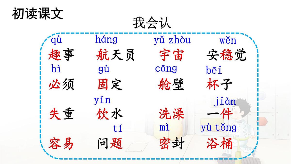 统编版二年级语文下册教学课件《太空生活趣事多》第6页