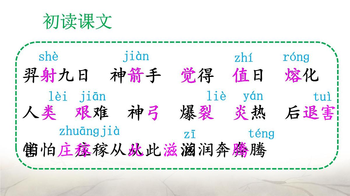 统编版二年级语文下册教学课件《羿射九日》第4页