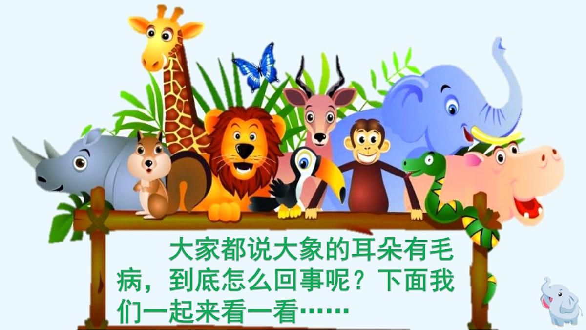 新统编版小学语文二下 课文6 19《大象的耳朵》课件（第二课时）第2页