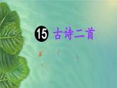 新统编版小学语文二下 课文5 15《绝句》课件