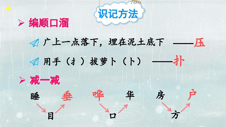 新统编版小学语文二下 课文5 16《雷雨》课件（第一课时）第5页