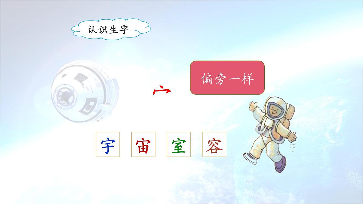 新统编版小学语文二下 课文5 18《太空生活趣事多》课件（第二课时）第3页