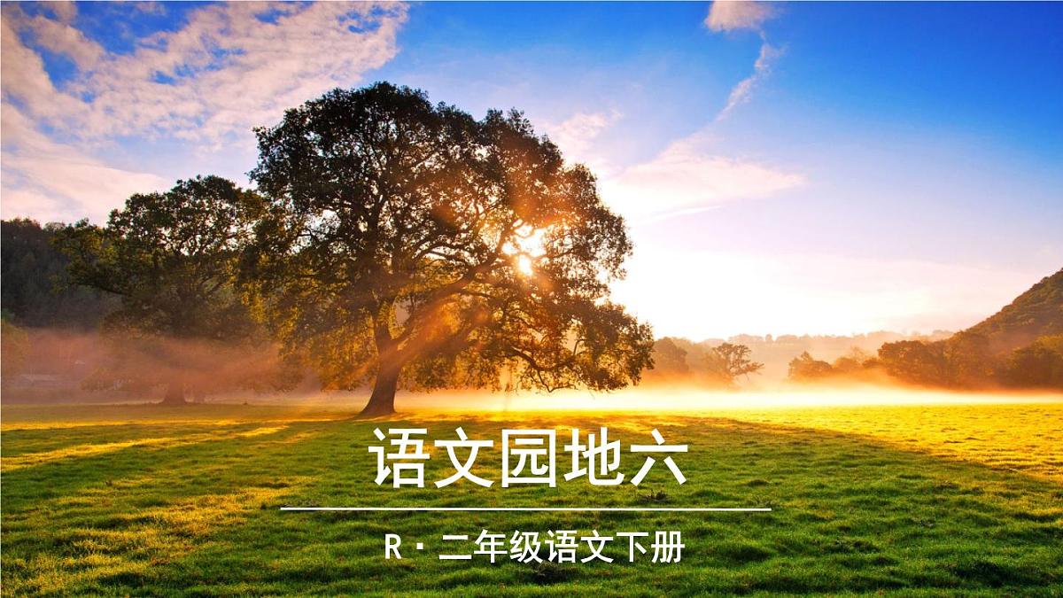 统编版小学语文二下 课文5《语文园地六》课件第5页