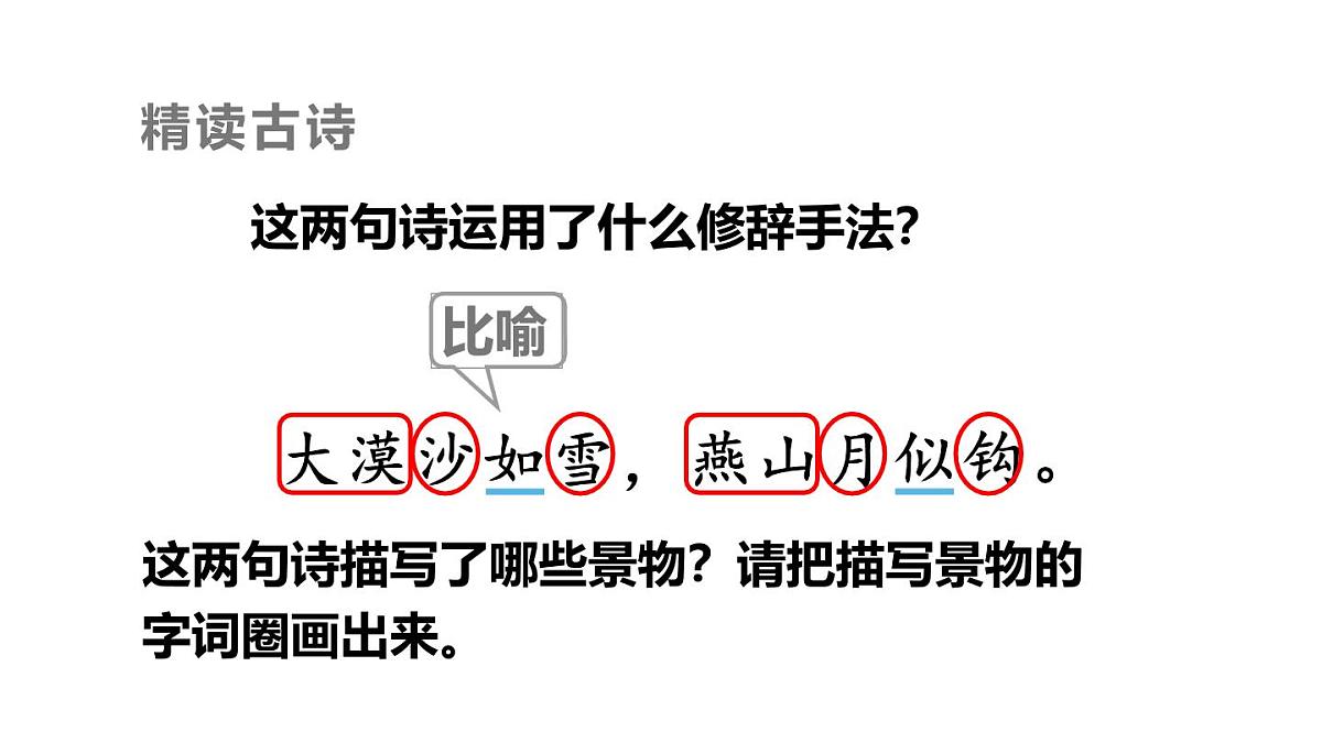 统编版（2024）六年级语文下册10古诗三首-马诗课件ppt第7页