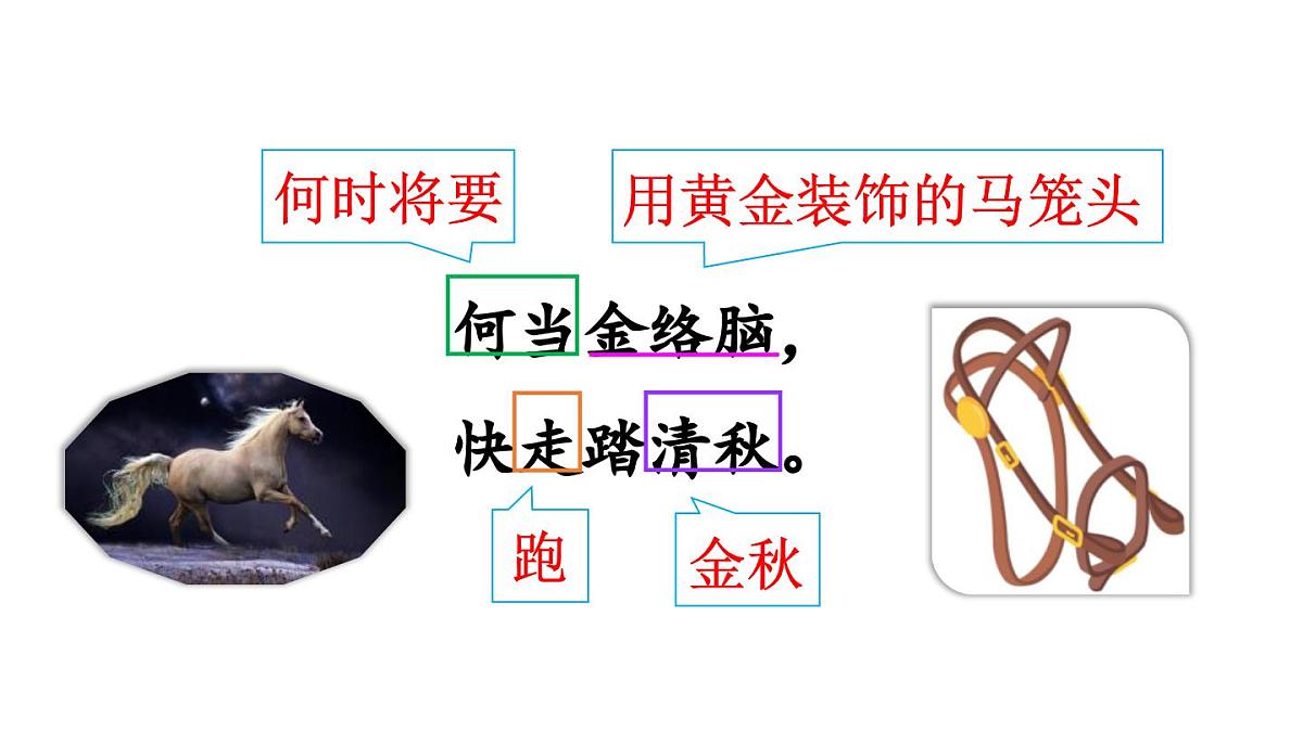 统编版（2024）六年级语文下学期10古诗三首-马诗ppt课件第5页