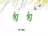 新人教统编版小学语文六下 3-8《匆匆》教学课件（第一课时）