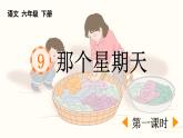 人教统编版小学语文六下 3-9《那个星期天》课件（第一课时）