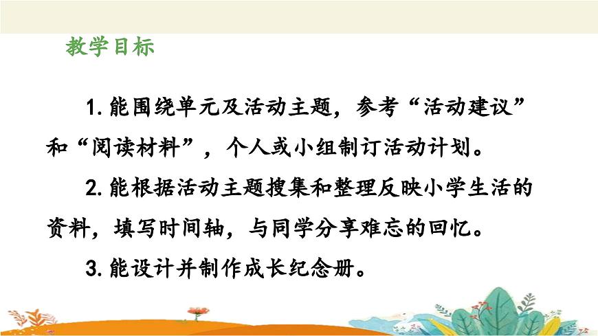 新统编版小学语文六下 第六单元《综合性学习：回忆往事》教学课件（第二三阶段）第2页