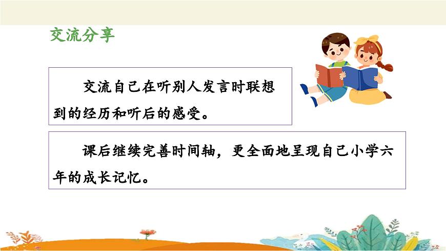 新统编版小学语文六下 第六单元《综合性学习：回忆往事》教学课件（第二三阶段）第6页