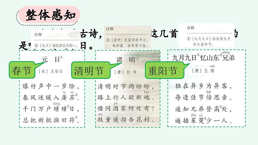 新统编版小学语文三下 3-9《古诗三首》课件（第一课时）第3页