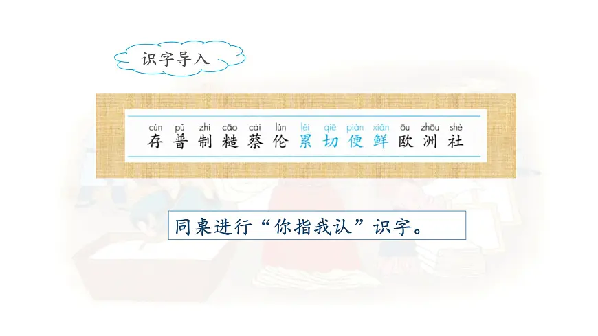新统编版小学语文三下 3-10《纸的发明》课件（第二课时）第2页