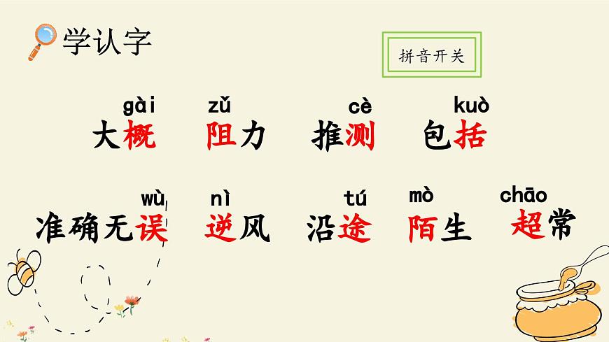 新统编版小学语文三下 4-14《蜜蜂》课件（第一课时）第6页