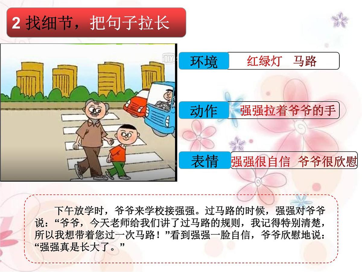 部编版小学语文一下看图写话ppt课件3过马路第3页