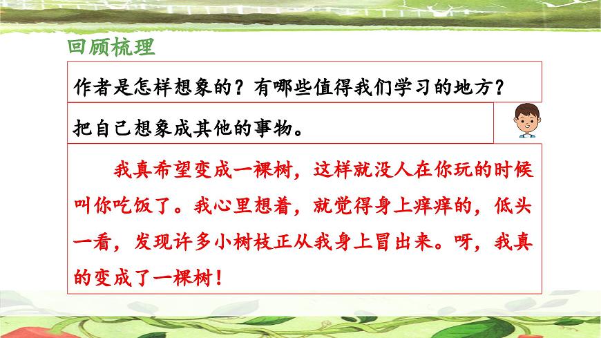 新统编版小学语文三下 第五单元《交流平台与初试身手 想象》 课件第5页