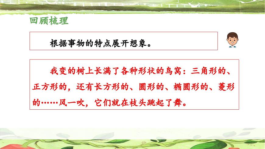新统编版小学语文三下 第五单元《交流平台与初试身手 想象》 课件第7页