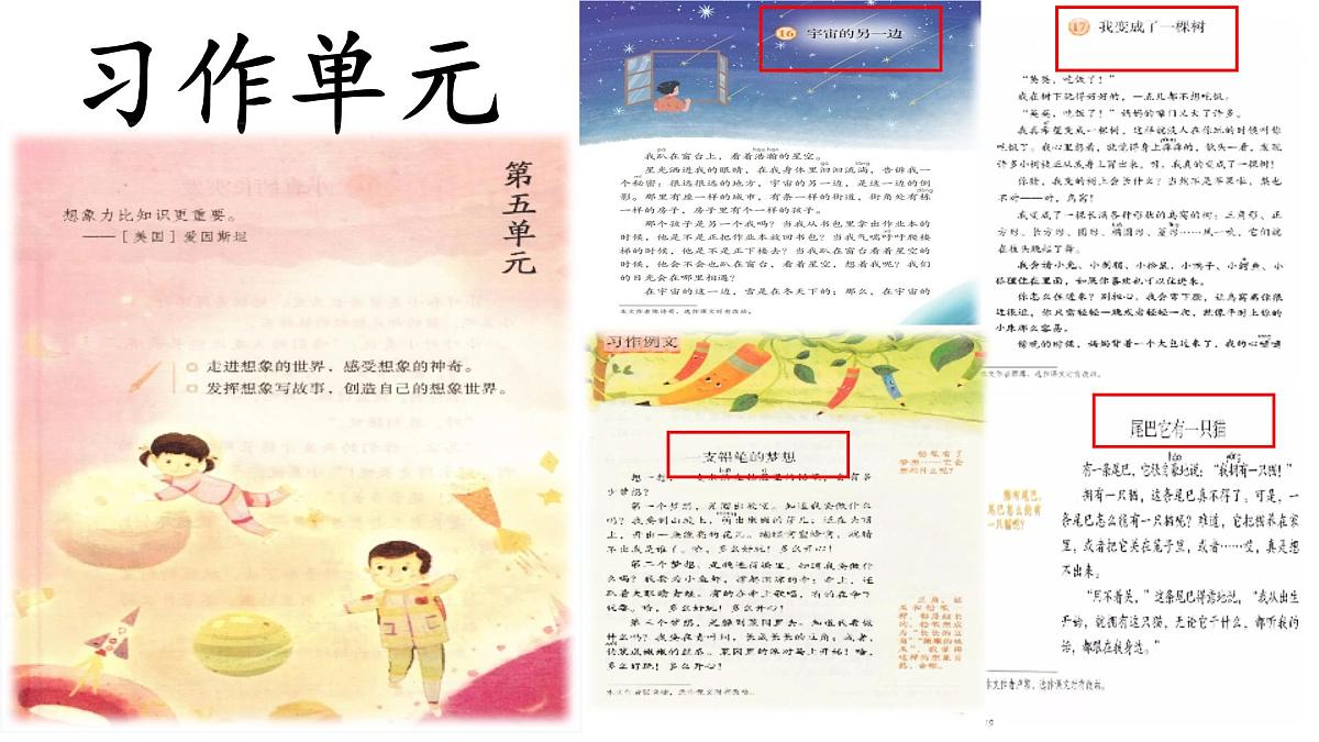 新统编版小学语文三下 第五单元《习作：奇妙的想象》学习任务群教学课件-课例2第3页