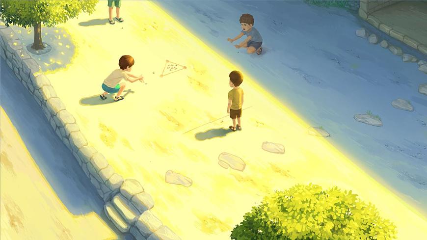 新统编版小学语文三下 6-18《童年的水墨画》课件（第一课时）第1页