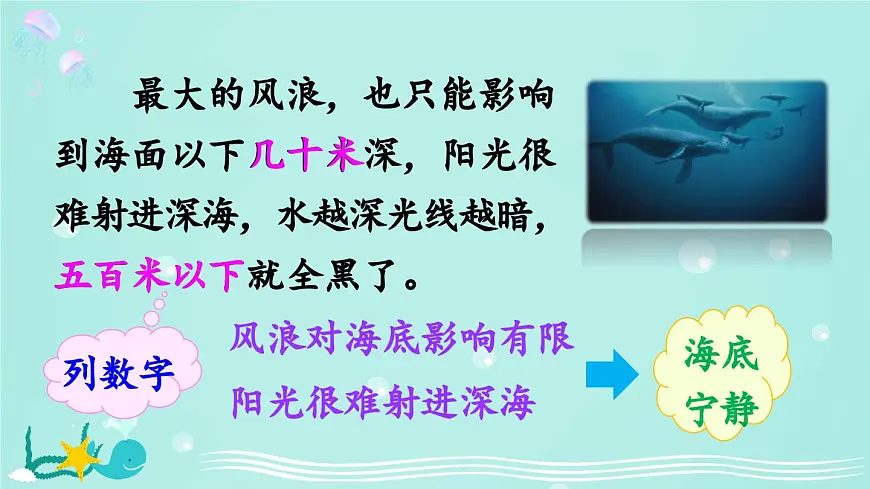 新统编版小学语文三下 7-23《海底世界》课件（第二课时）第2页