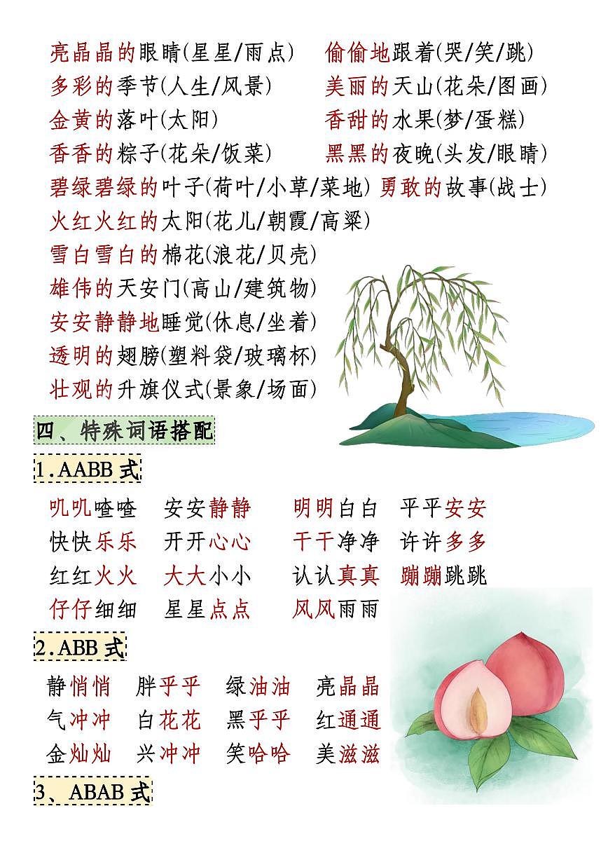 25新一年级语文下册期中知识点汇总第3页