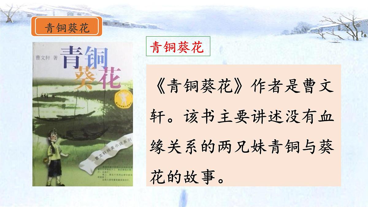新统编版小学语文四下 6-21《芦花鞋》课件第2页
