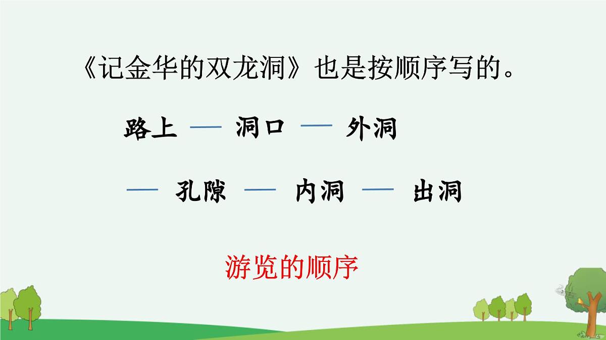 新统编版小学语文四下 第六单元《交流平台与初试身手》课件（第一课时）第5页