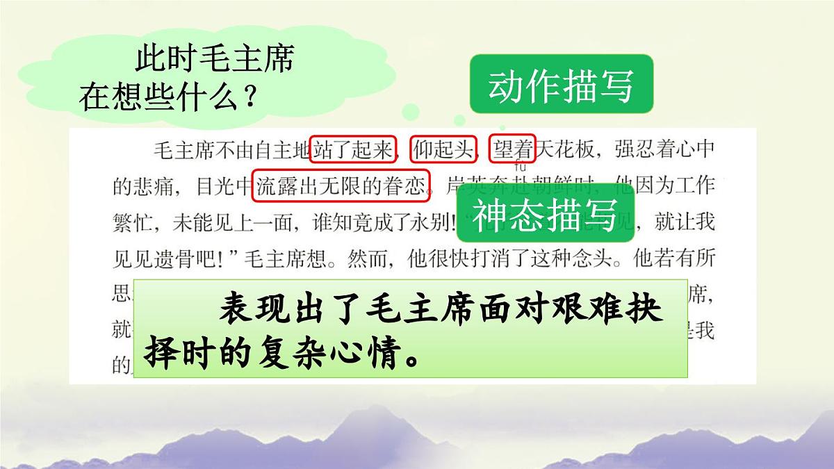 新统编版小学语文五下 4-10《青山处处埋忠骨》课件（第二课时）第4页