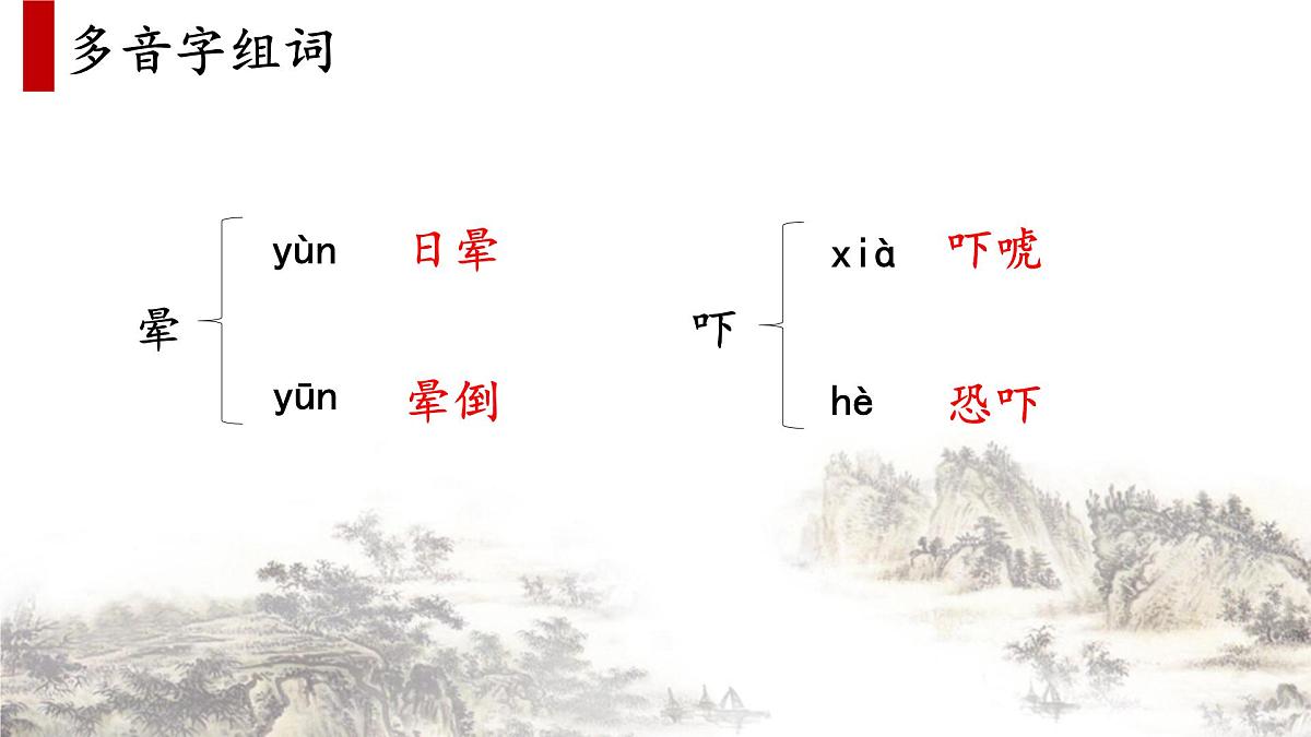 新统编版小学语文五下《第四单元复习课》教学课件第6页