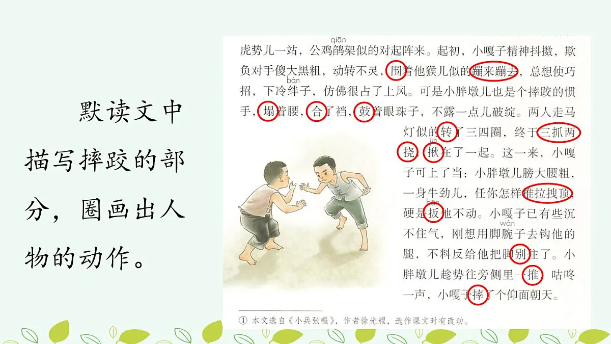 新统编版小学语文五下 5-13《人物描写一组》课件（第二课时）第7页