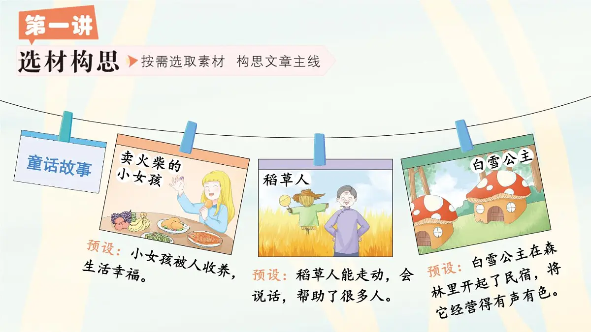 统编版四年级语文下册课件第八单元《习作：故事新编》第5页