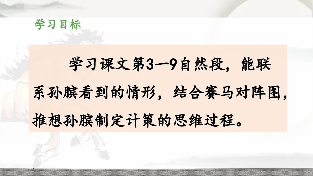 新统编版小学语文五下 6-16《田忌赛马》教学课件（第二课时）第2页