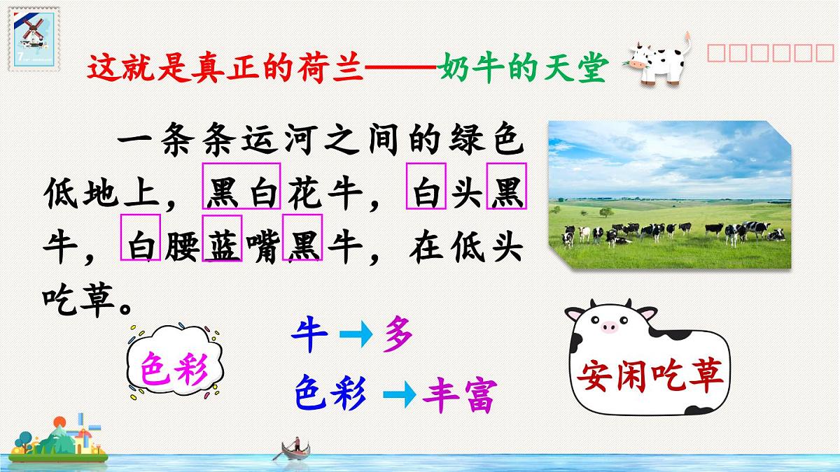 新统编版小学语文五下 7-19《牧场之国》教学课件1（第二课时）第6页