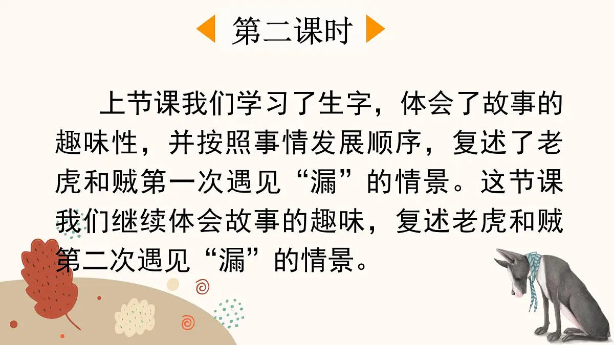 新统编版小学语文三下 8-27《漏》课件（第二课时）第2页