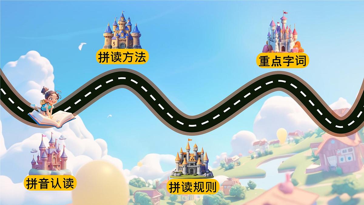 第三单元复习 课件 部编版语文一年级上册第7页