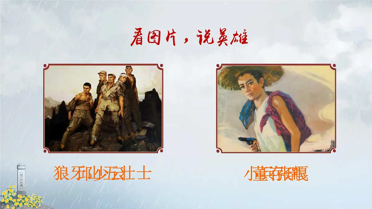 新统编版小学语文四下 7-23《黄继光》课件（第一课时）第1页