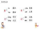 新統(tǒng)編版小學(xué)語文一下 課文4《第六單元復(fù)習(xí)課》教學(xué)課件