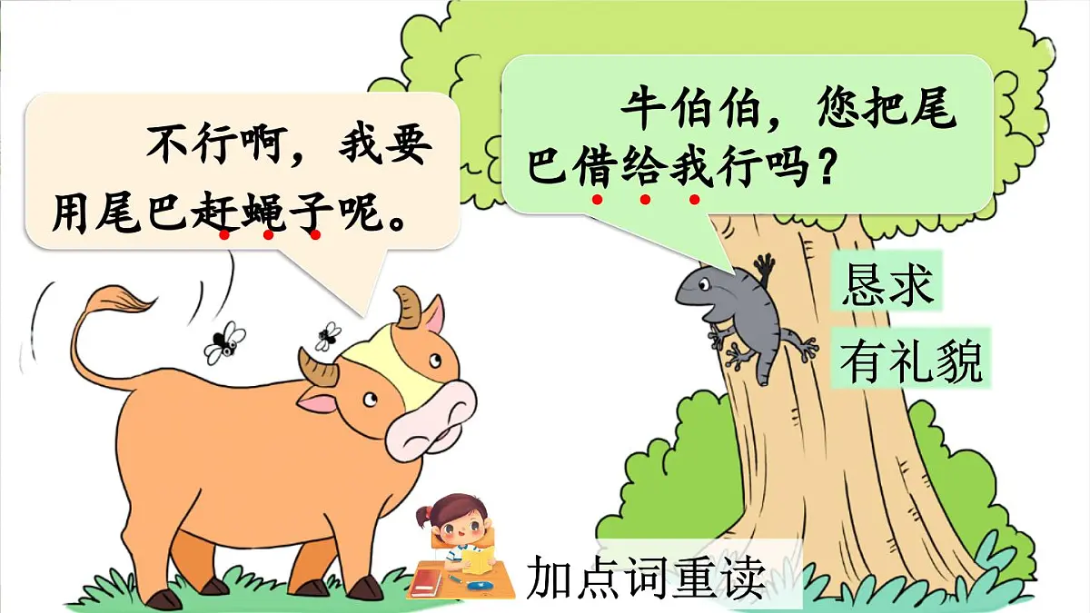 新统编版小学语文一下 课文6 20《小壁虎借尾巴》课件（第二课时）第7页