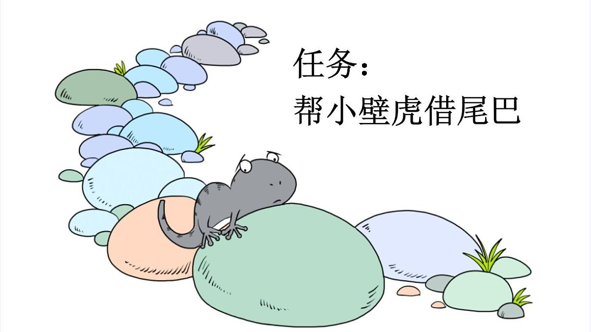 新统编版小学语文一下 课文6 20《小壁虎借尾巴》新课标课件（第一课时）第2页