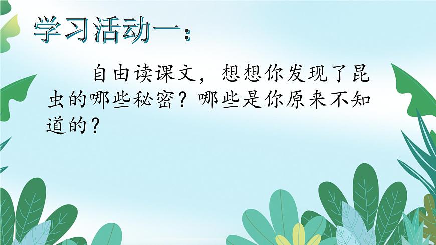 4《昆虫备忘录》课件  部编版语文三年级下册第5页