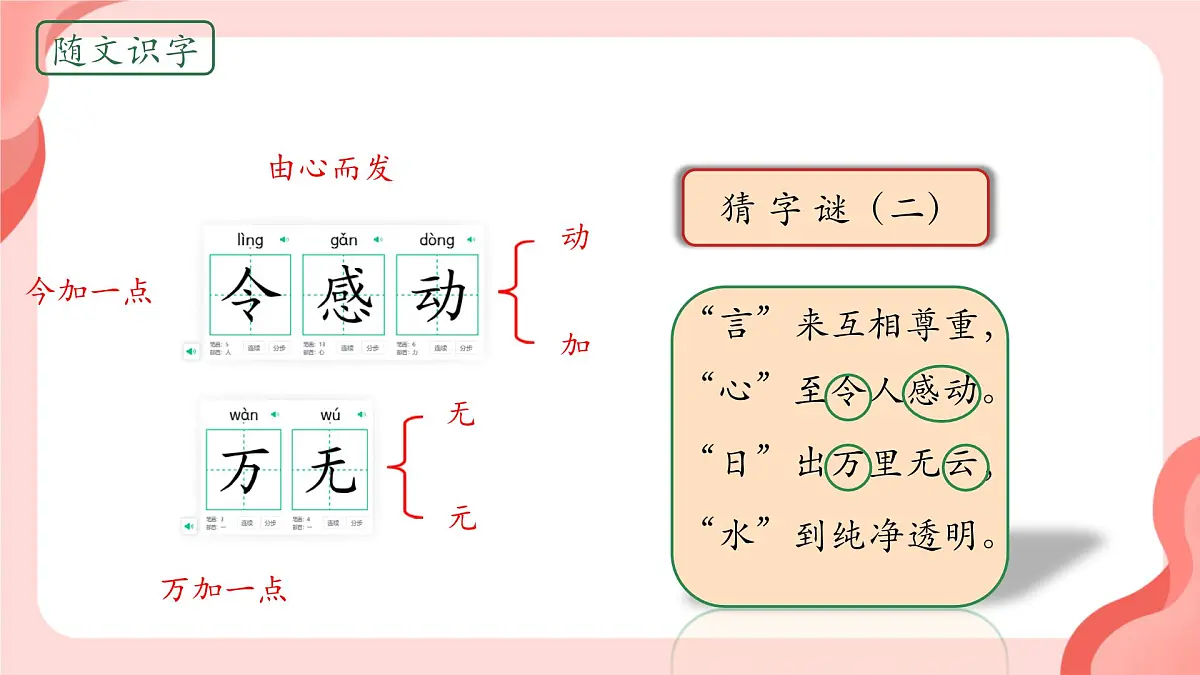 小学语文统编版（2024）一年级下册（2024）第一单元4 猜字谜 课件第6页