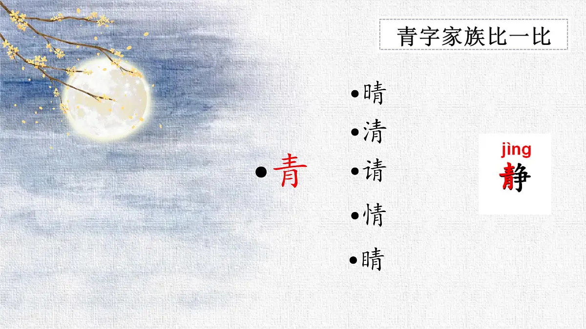 小学语文统编版（2024）一年级下册4.7 静夜思 课件第3页